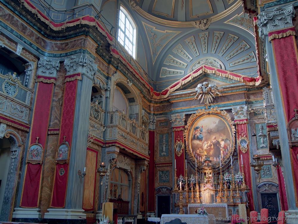 Biella (Italy) - Interior of the Church of San Filippo Neri